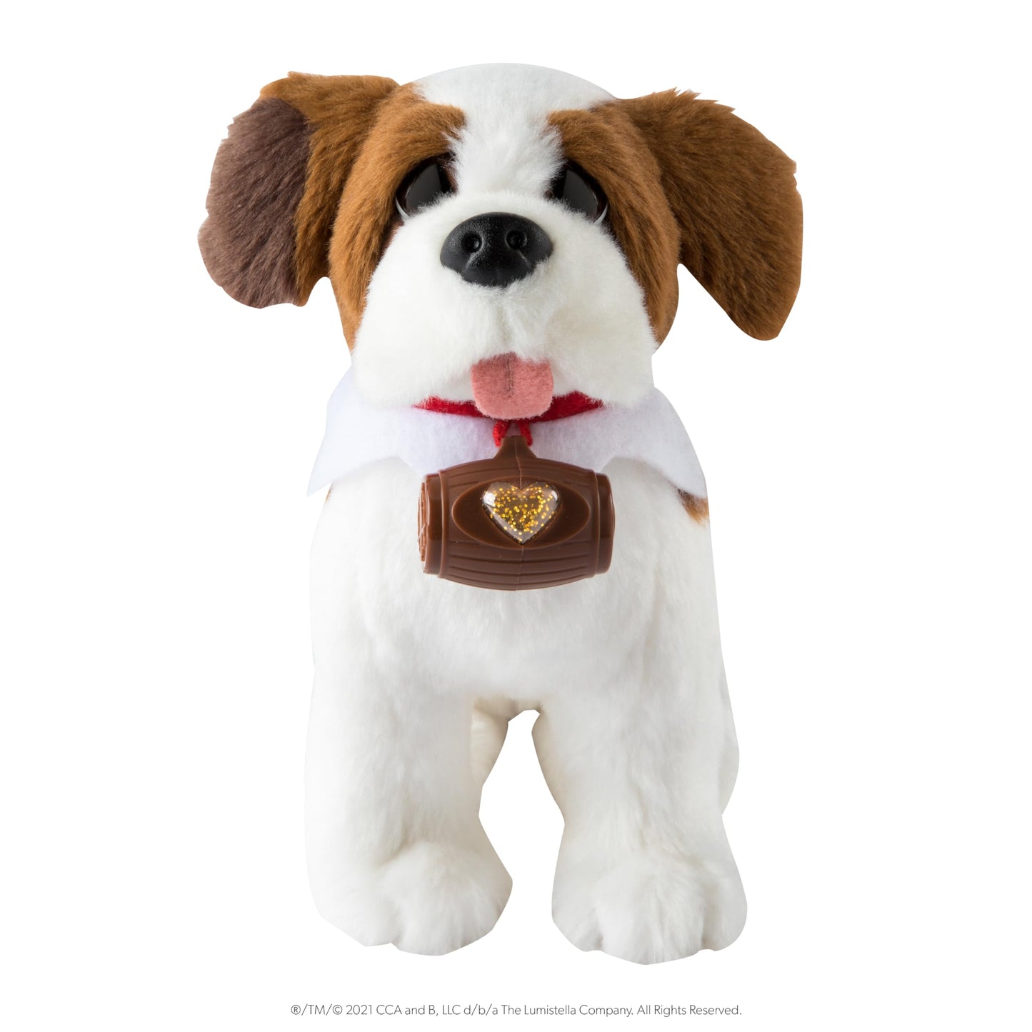 Elf Pets: A Saint Bernard Tradition- Includes Beautifully Illustrated Hardbound Storybook, Huggable Elf Pet St. Bernard Stuffed Animal