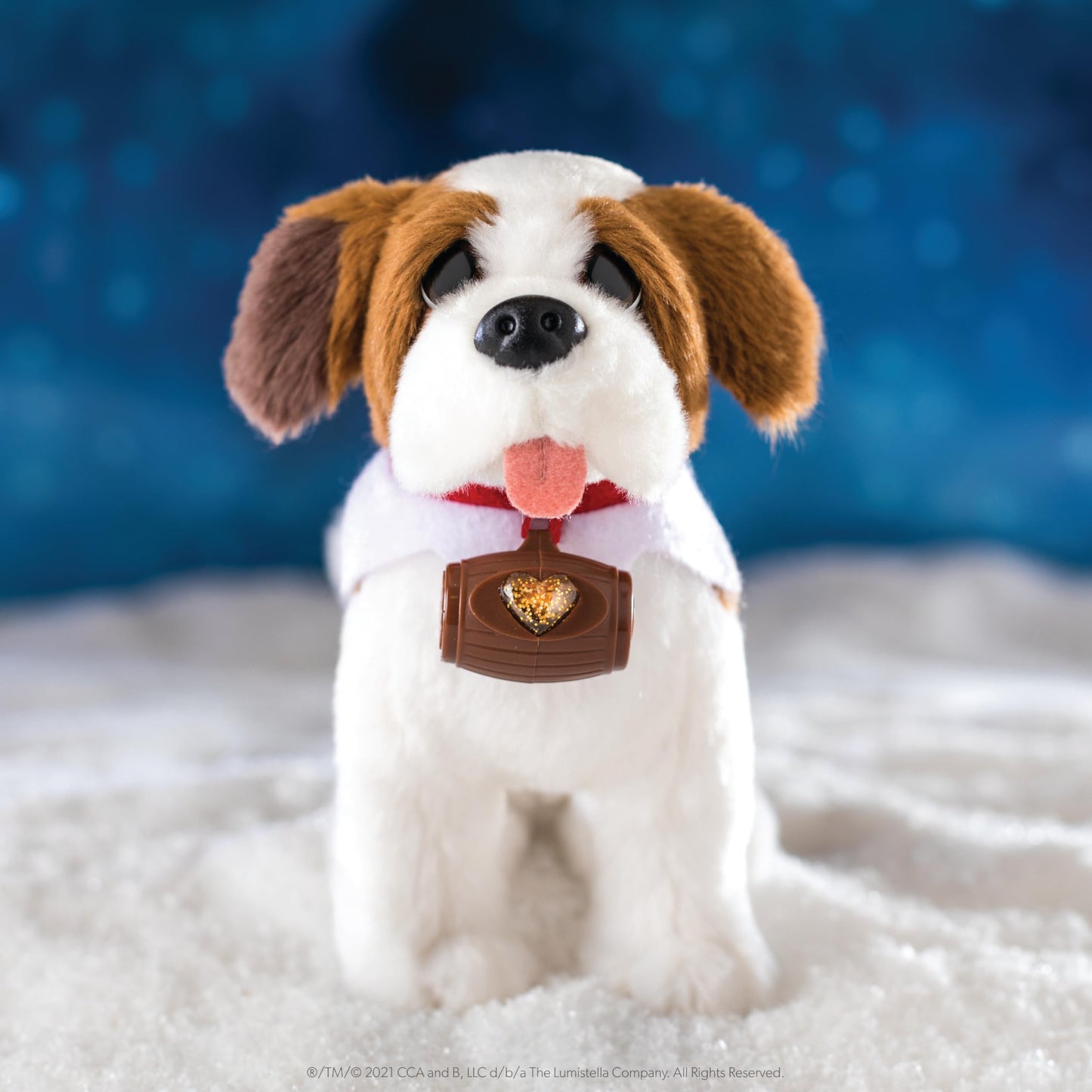 Elf Pets: A Saint Bernard Tradition- Includes Beautifully Illustrated Hardbound Storybook, Huggable Elf Pet St. Bernard Stuffed Animal