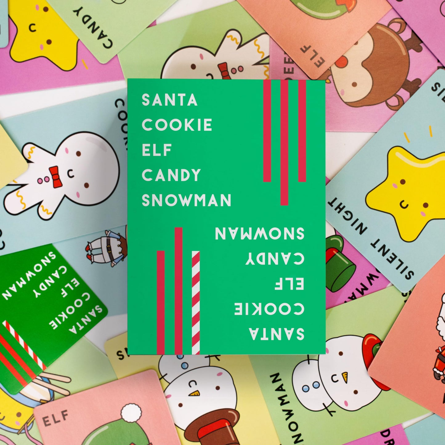 Santa Cookie Elf Candy Snowman – Fun for Kids, Teens, Adults and Family