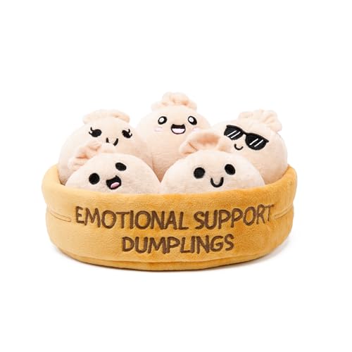 What Do You Meme Emotional Support Dumplings - Plush Dumpling Toy Stuffed Animal