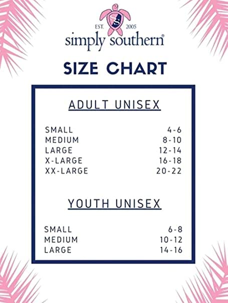 Simply Southern Elephant - Christmas Theme - Youth Long Sleeve (US, Alpha, Medium, Regular, Red)