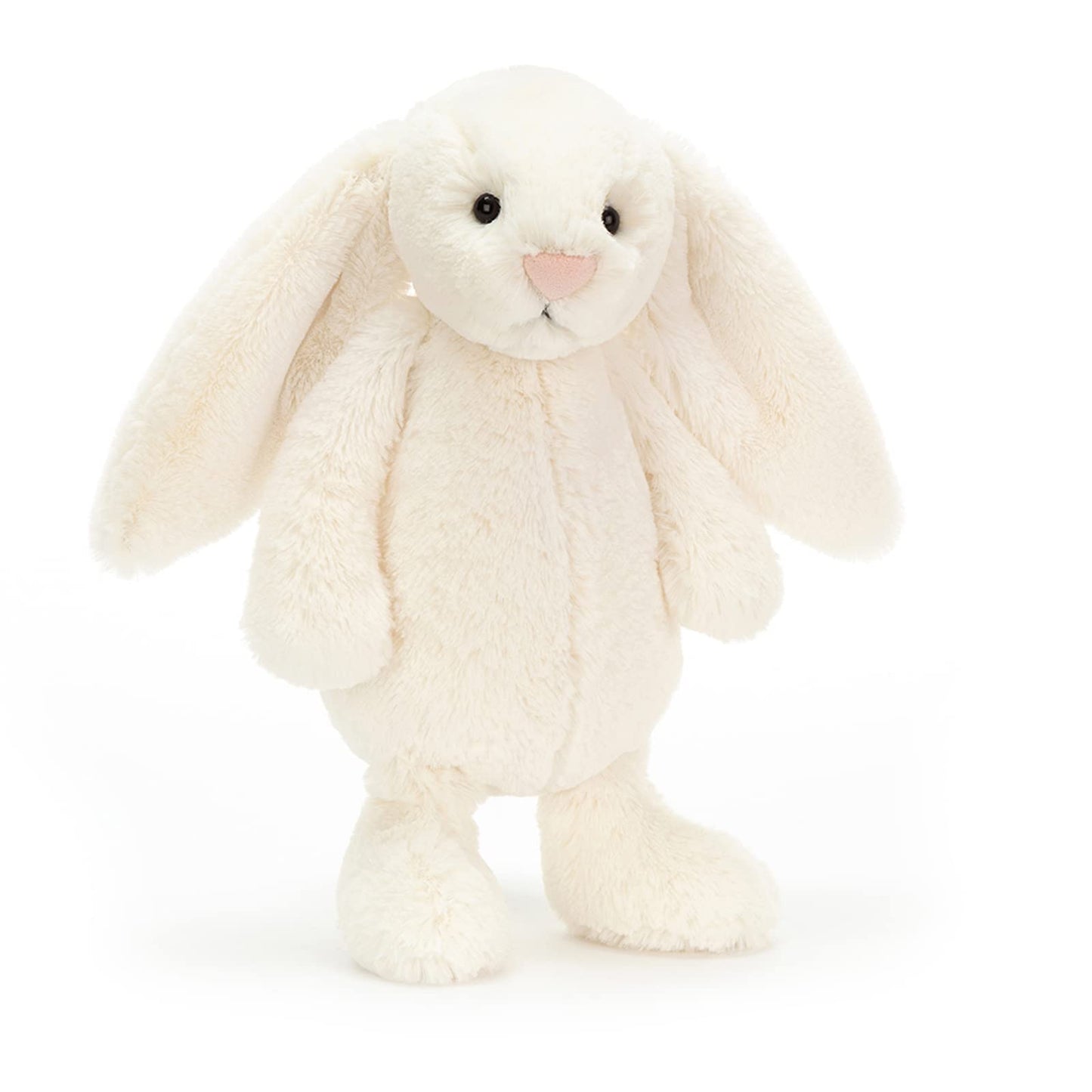 Jellycat Bashful Cream Bunny Stuffed Animal, Medium 12 inches | Rabbit and Bunny Plush Toy | Classic Children's Gift