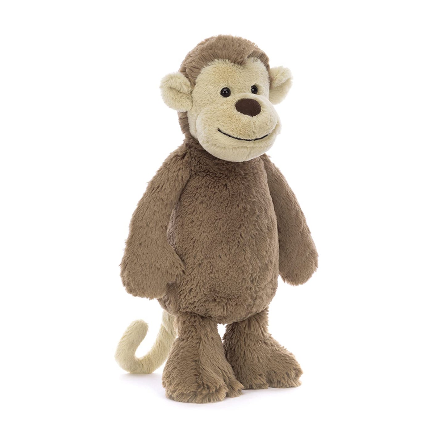 Jellycat Bashful Monkey Stuffed Animal, Medium 12 inches | Monkey Plush Toy | Classic Children's Gift