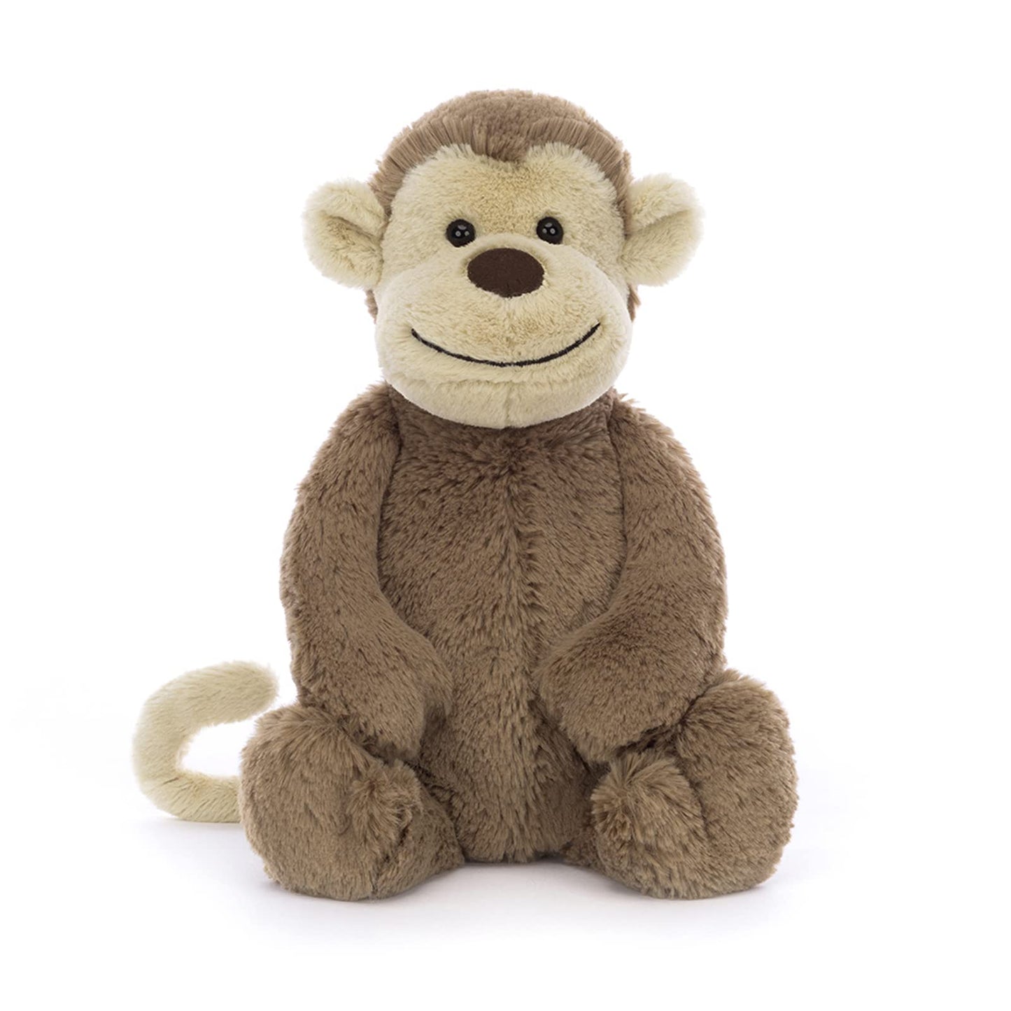 Jellycat Bashful Monkey Stuffed Animal, Medium 12 inches | Monkey Plush Toy | Classic Children's Gift