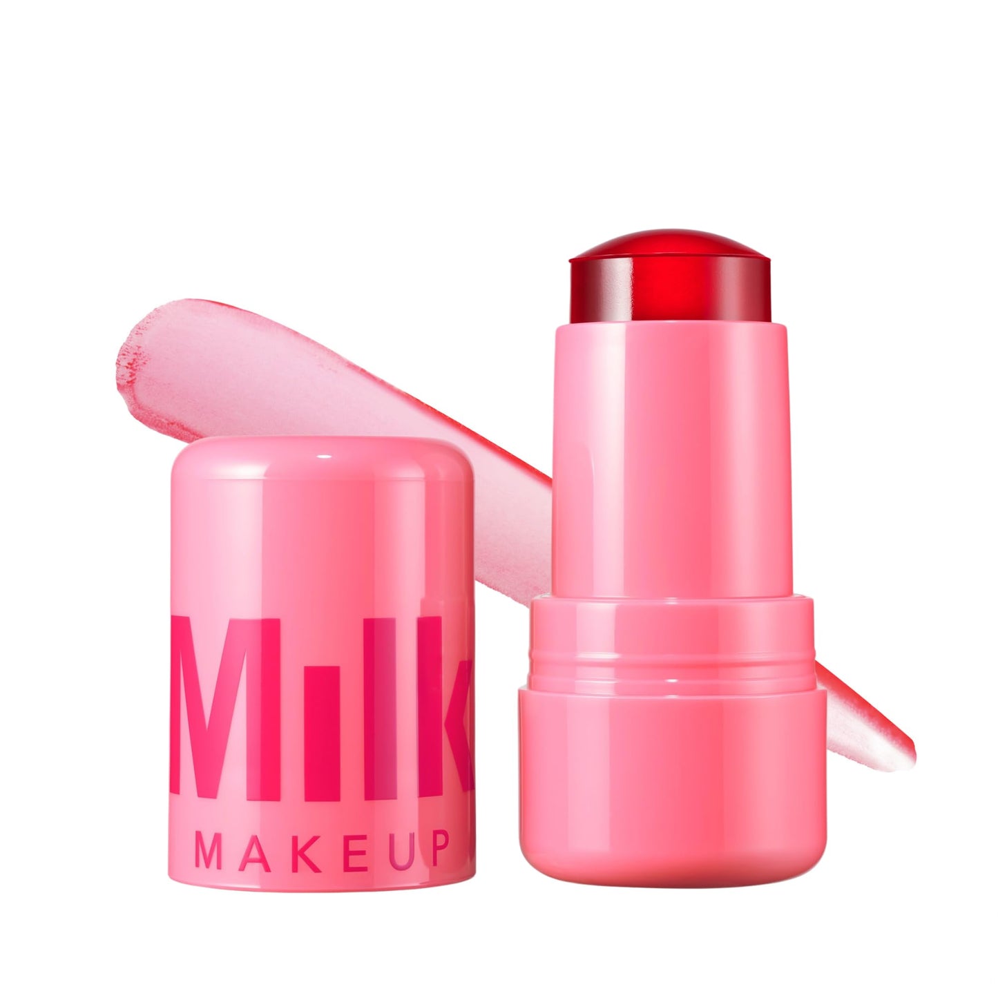 Milk Makeup Cooling Water Jelly Tint, Chill (Red) - 0.17 oz - Sheer Lip & Cheek Stain - Buildable Watercolor Finish - 1,000+ Swipes Per Stick