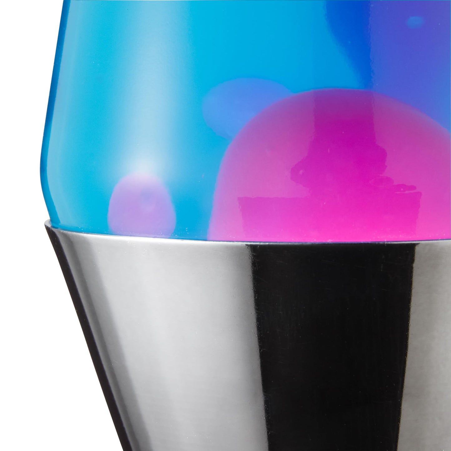 LAVA® Lamp - 14.5" Techno Chrome - The Original Motion Light - Pink and Blue Liquid - Item #2097 (Amazon Exclusive)