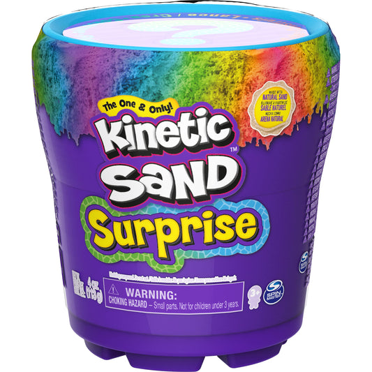 Kinetic Sand Surprise, Mini Mystery Surprise, Made with Natural Sand, Play Sand Sensory Toys for Kids