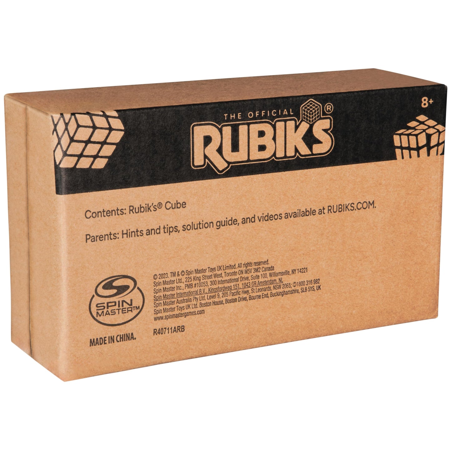 Rubik's Cube, The Original 3x3 Cube 3D Puzzle Fidget